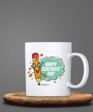 Personalised Polymer (Unbreakable) Coffee Mug with Printed Photo, Teacher Day Gift, Printed Coffee Mug for Gift.