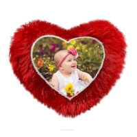 Love Pillow/ Heart Shape Pillow - Red Color - Image 2