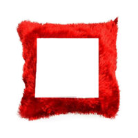 Square Shape fur Pillow - Photo Print - Image 2