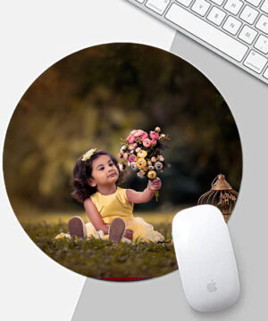 Personalized Mouse Pads with Your Photo Print Mouse Pads - Round Shape