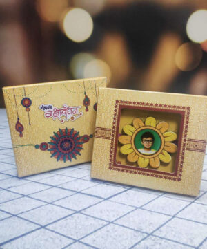 Rakhi - 2 in 1 Customized Photo Rakhi