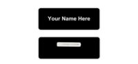 Badges Premium Acrylic Rectangle Pocket pins