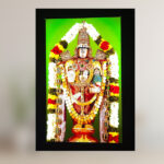 Lord Venkateswara Swamy - LED FRAME 12x18 Inches