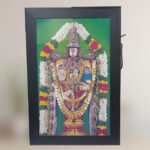 Lord Venkateswara Swamy - LED FRAME 12x18 Inches