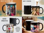 Personalized Gift Custom Photo Quote Name Wish Ceramic Magic Mug for Birthday Gift, Anniversary Gift Etc 325 ML