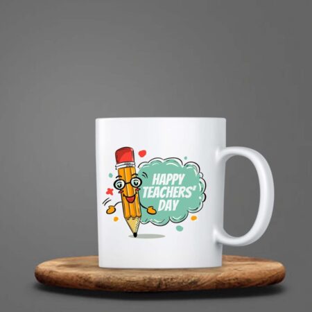 Personalised Polymer (Unbreakable) Coffee Mug with Printed Photo, Teacher Day Gift, Printed Coffee Mug for Gift.