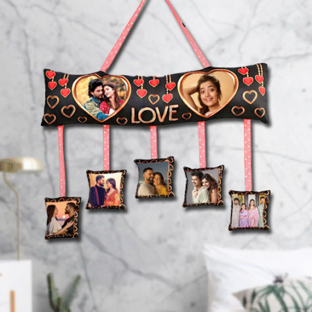 Wall Hanging Pillow/Family Pillow