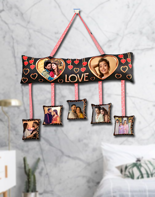 Wall Hanging Pillow/Family Pillow