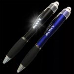Personalized Black LED Pen with Name Engraved