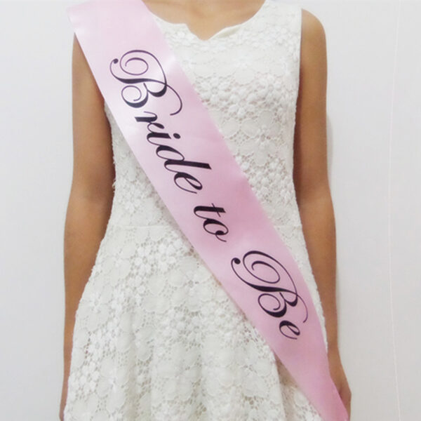 Birthday Sash / Party Wear Ribbons / Bridal Sash