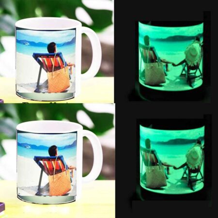 Moments Personalized - Personalized Radium Mug | Night Glowing Mugs with Your Photos
