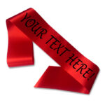 Birthday Sash / Party Wear Ribbons / Bridal Sash