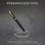 Metal Body Ashoka Logo with Name Engraved Pen | Gift for Government Employees, Men & Women Birthday Corporate Gifting