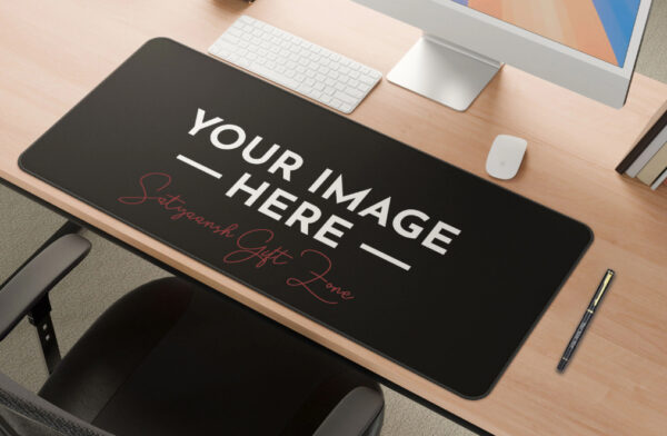 Gaming Mouse Pad - Large Size | Mouse Pad Calendar 2026 with Name / Brand / Photo
