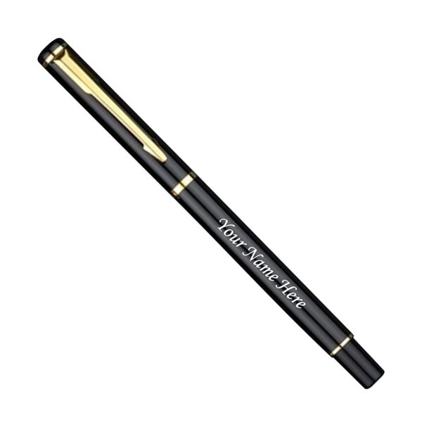 Elegant Office & Gift Pen | Magnetic Cap | Custom Name Engraving | Blue Ink