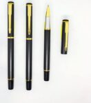 Elegant Office & Gift Pen | Magnetic Cap | Custom Name Engraving | Blue Ink