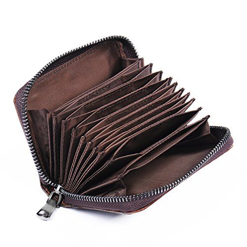 Pocket-Sized Stitched PU Leather Card Holder Wallet for Men & Women – Credit, Debit & Business Cards