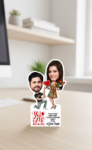 Customized Couple Caricature Photo Gift – Perfect for Wedding, Anniversary & Love