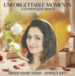 Customized Heart Shape Puzzle for Valentine Day Special