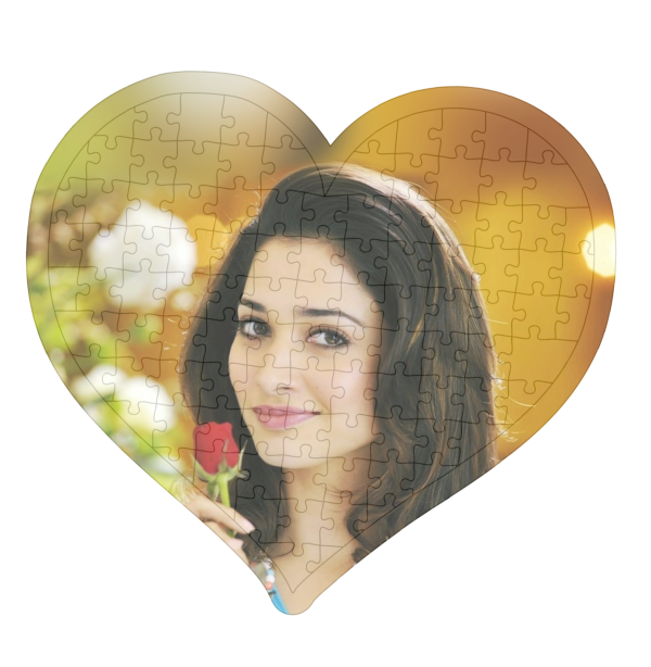 Customized Heart Shape Puzzle for Valentine Day Special