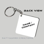 Minimal. Modern. Powerful. Acrylic QR Code Keychains to grow your online sales