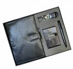 Combo Personalized Diary & Gift 4 in 1 Set - Black