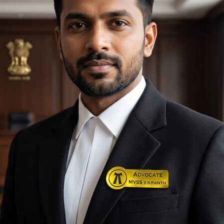 Gold Acrylic Advocate Magnetic Badge – Premium Personalized Name Badge