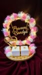 A beautiful beginning deserves a beautiful presentation! Customized Ring Platter — made to make your special moment unforgettable. ❤️