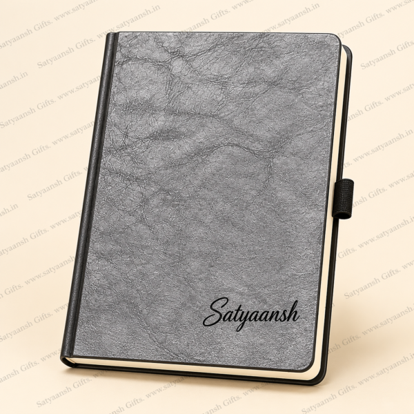 Personalized 3-in-1 Executive Gift Set | Custom Name Diary, Pen & Water Bottle